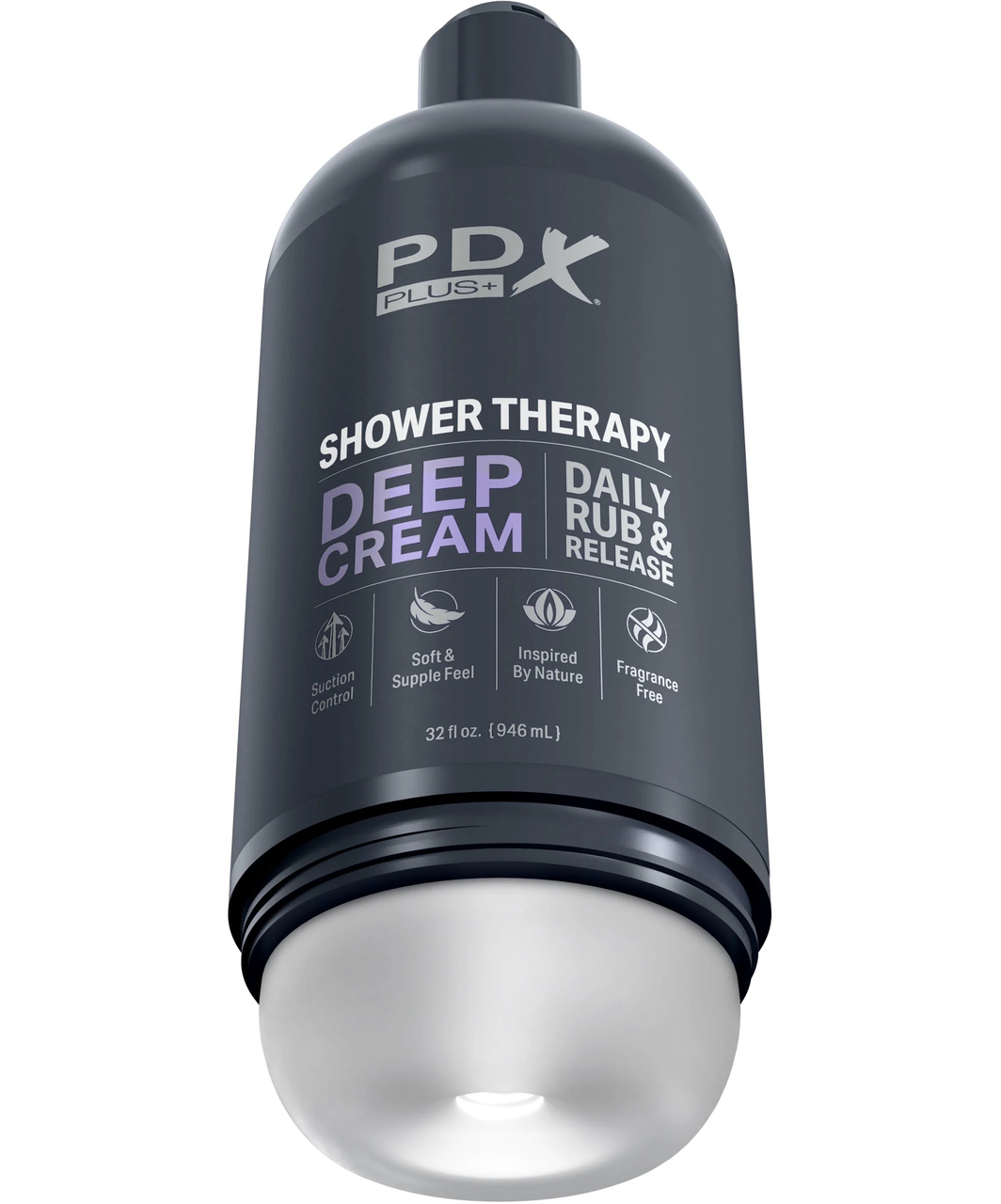 Pipedream PDX Plus Deep Cream Shower Therapy masturbators