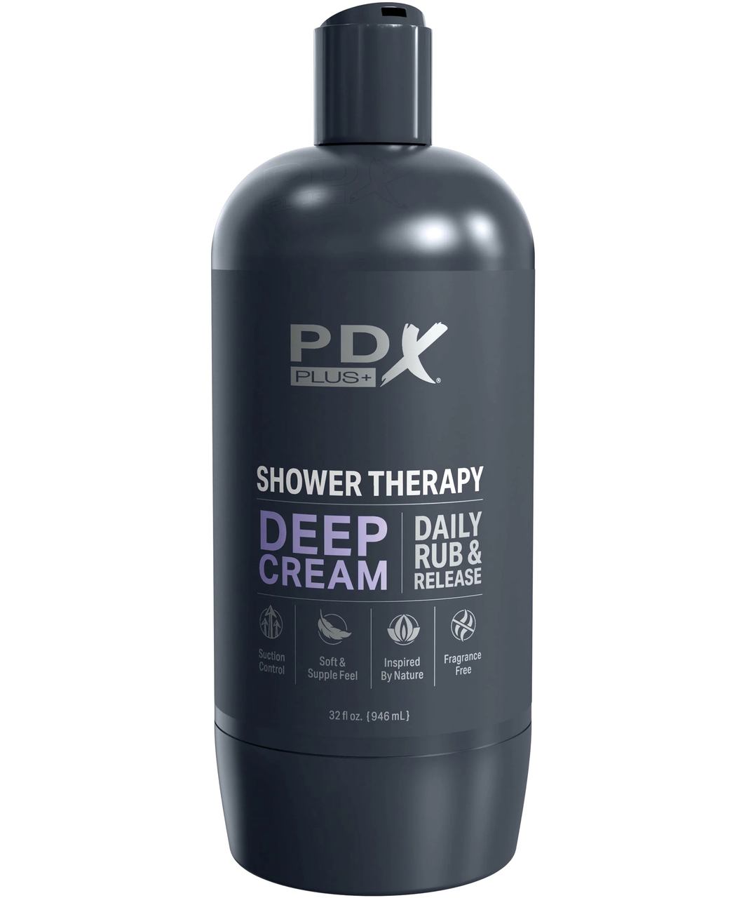 Pipedream PDX Plus Deep Cream Shower Therapy Stroker