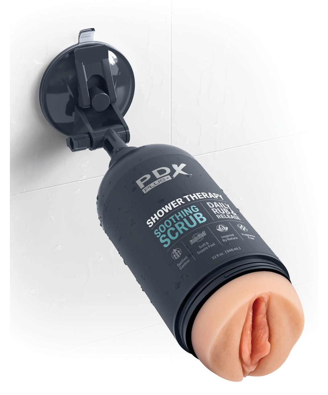 Pipedream PDX Plus Soothing Scrub Shower Therapy masturbaator