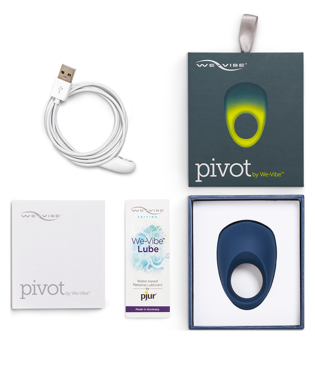 We-Vibe Pivot penio žiedas