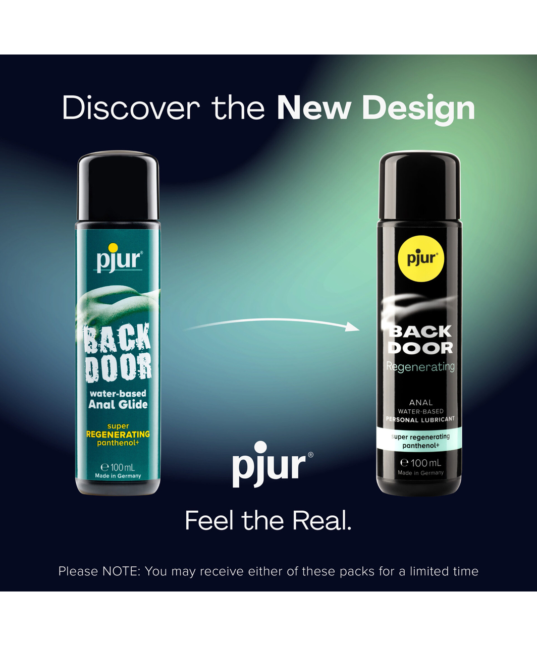 pjur Back Door Regenerating lubrikantas analiniam seksui (30 / 100 ml)