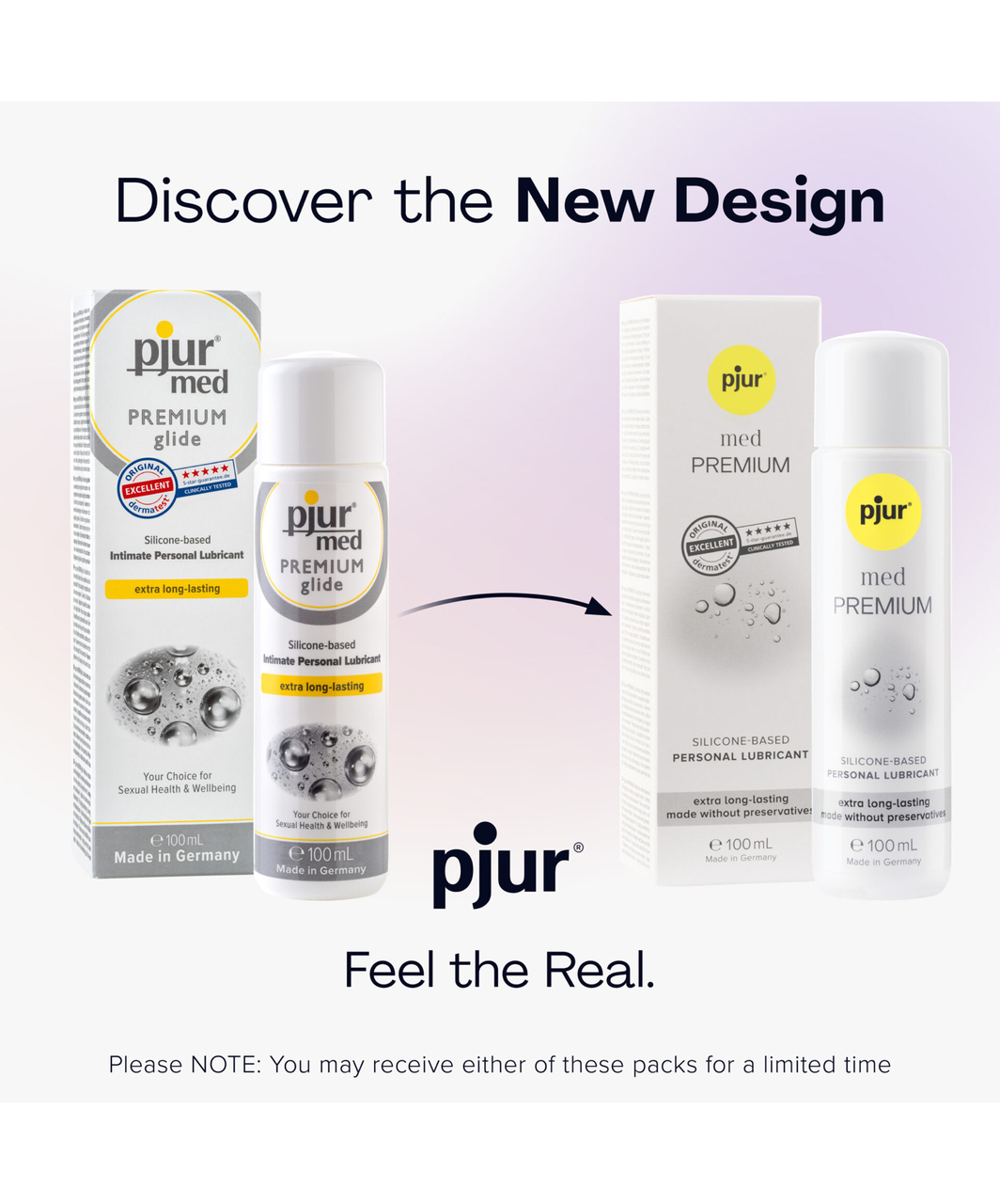 pjur med Premium silicone-based personal lubricant (100 ml)