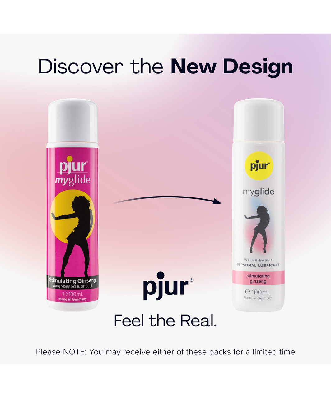pjur MyGlide stimulating water-based personal lubricant (30 / 100 ml)