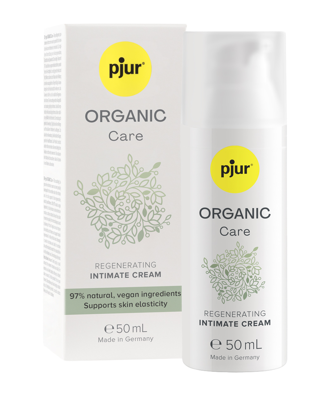 pjur Organic Care kopjošs intīmais krēms (50 ml)