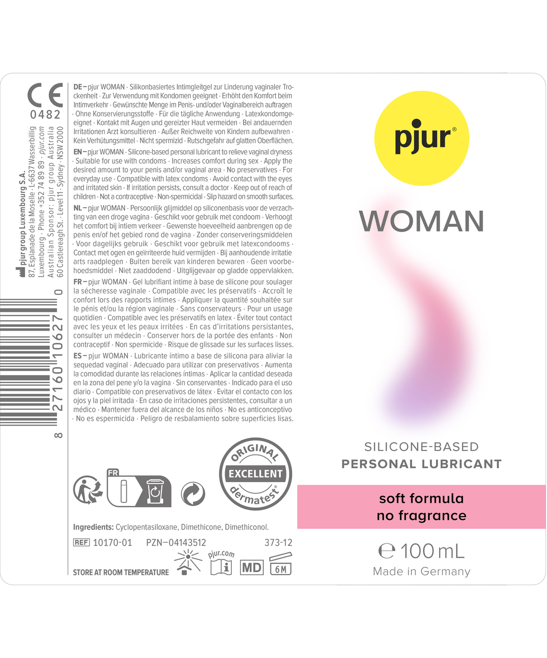 pjur Woman lubrykant silikonowy (30 / 100 ml)