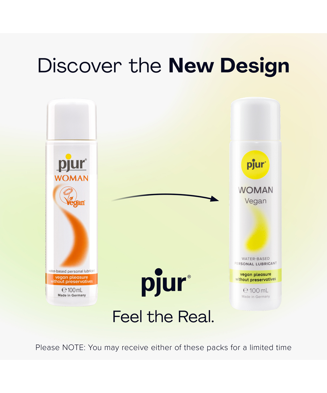 pjur Woman Vegan water-based personal lubricant (30 / 100 ml)