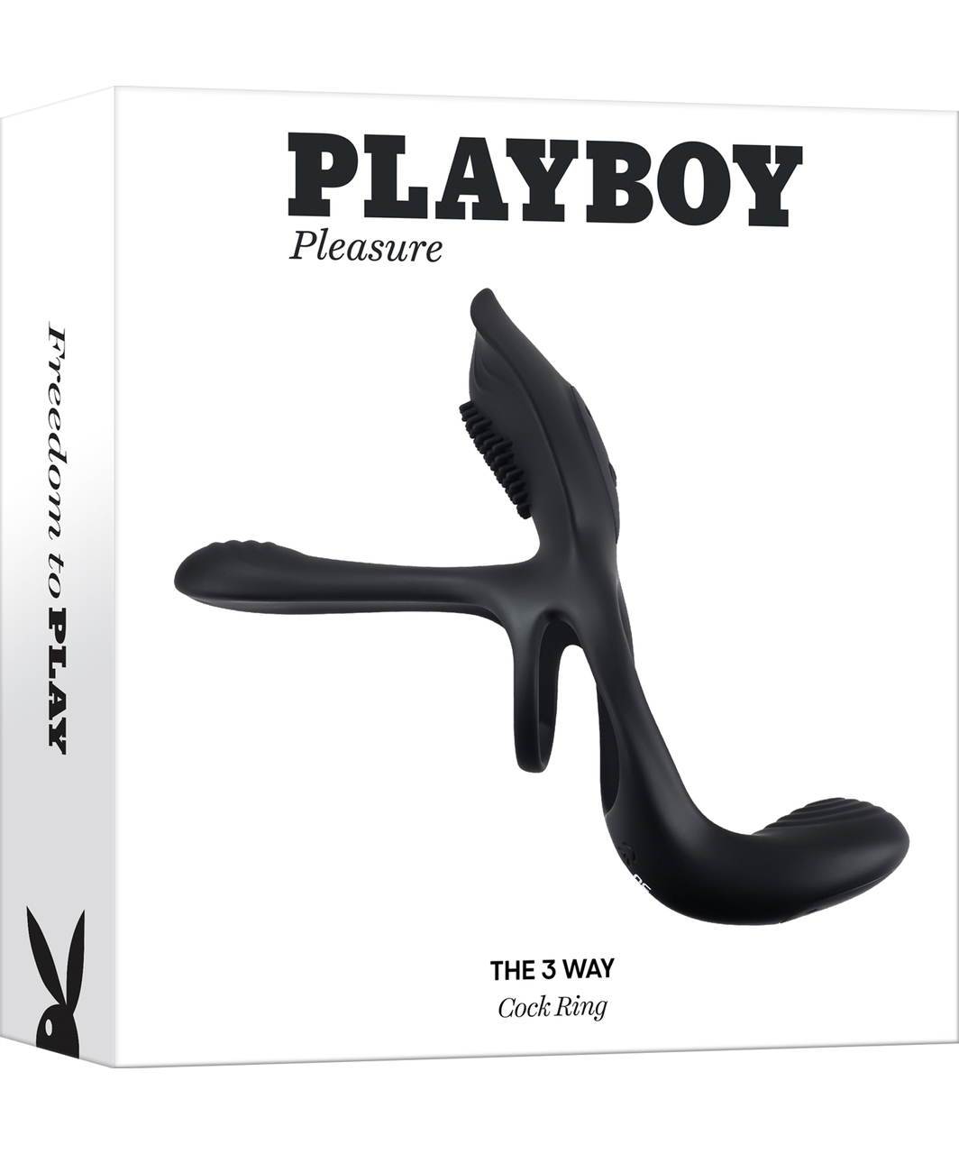 Playboy Pleasure The 3 Way vibraator kliitoristimulaatoriga