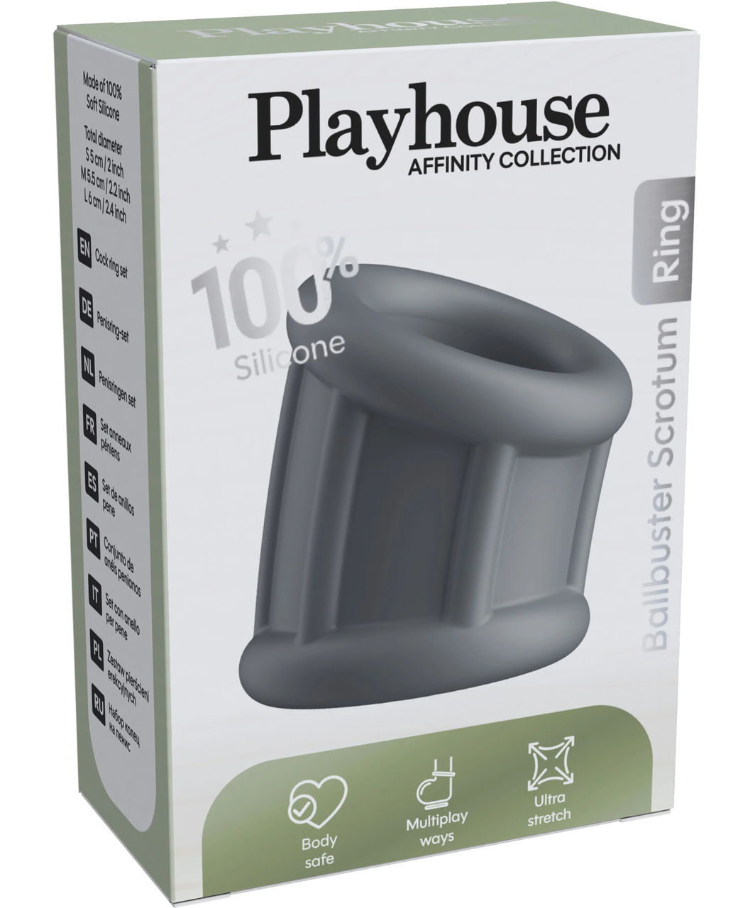 Playhouse силиконовое кольцо для мошонки