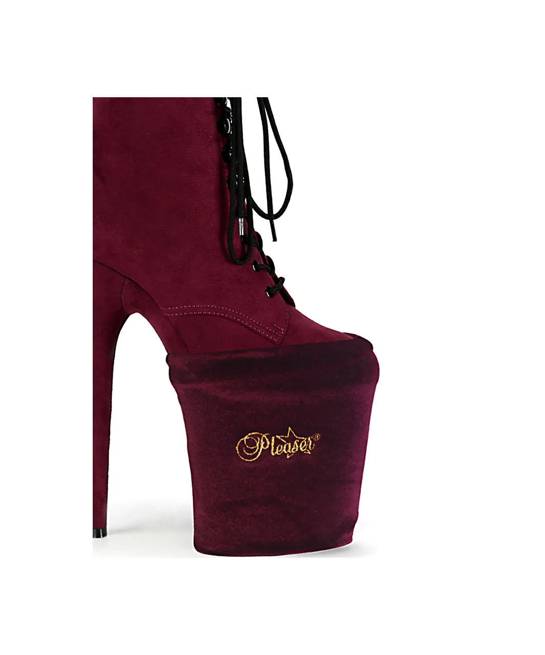 Pleaser Pole Shoe Platform Protectors Velvet