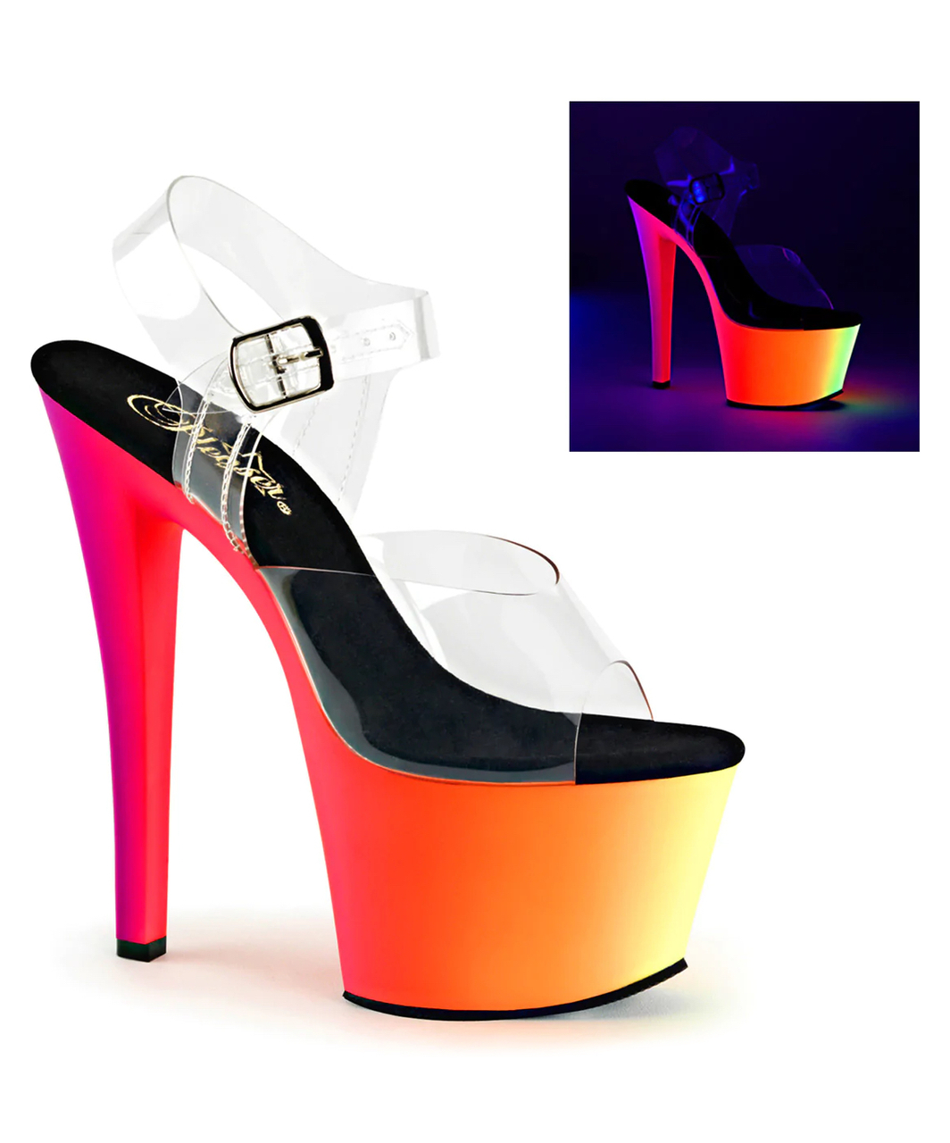 Pleaser Rainbow-308UV