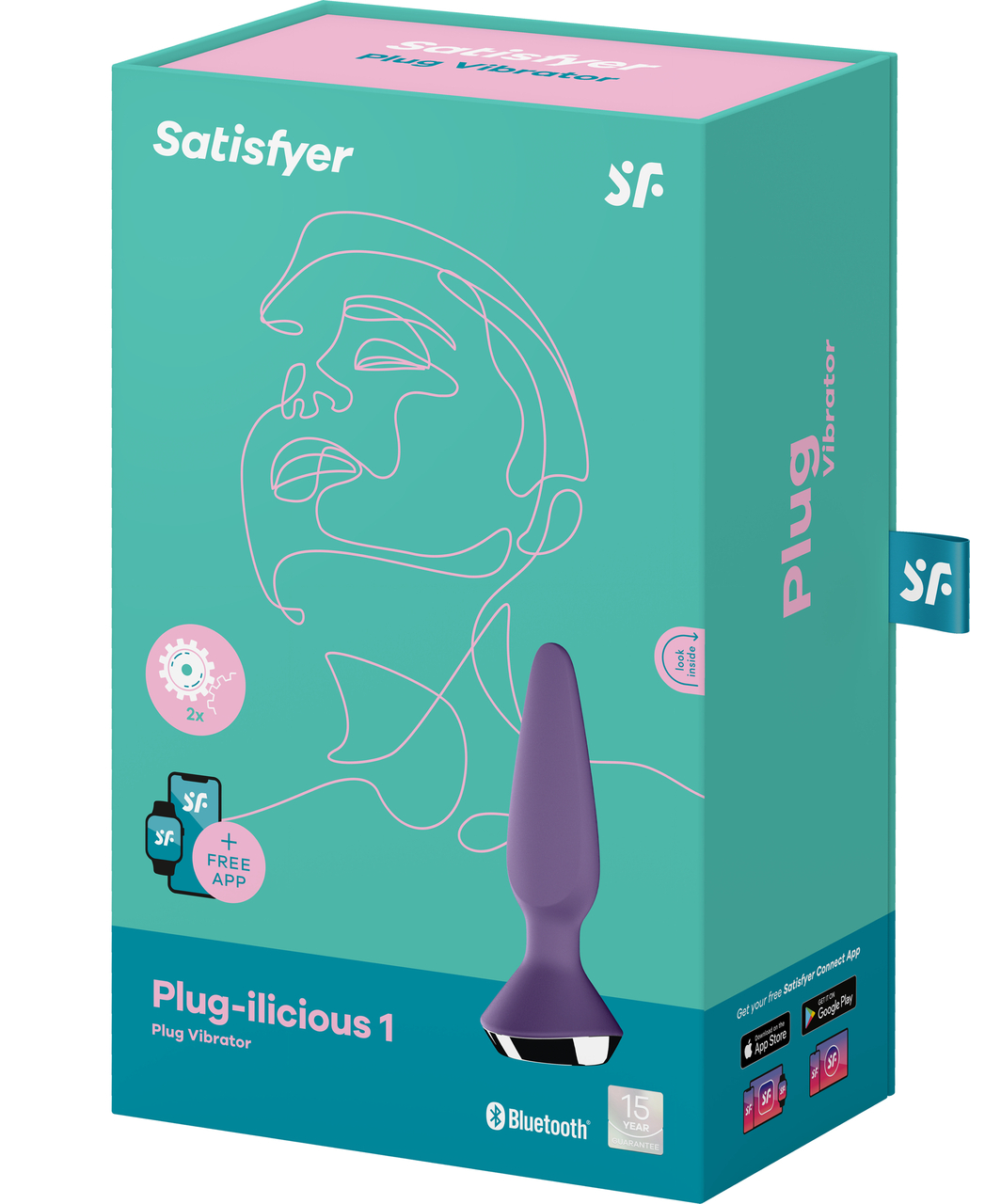 Satisfyer Plug-ilicious 1 anālais vibrators