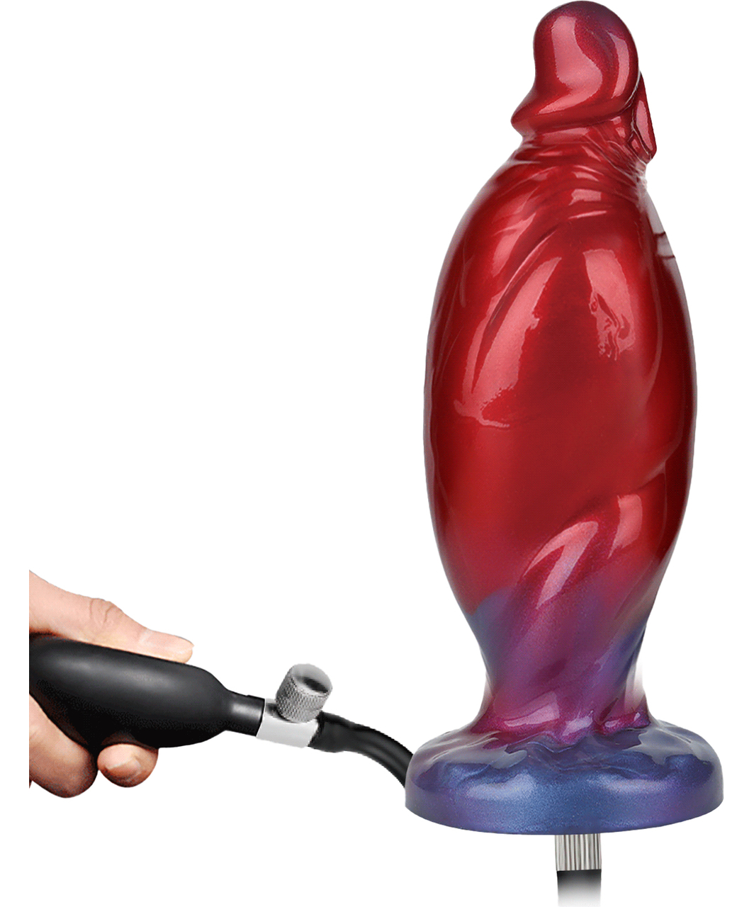 Power Monsters Behemoth nadmuchiwane dildo silikonowe