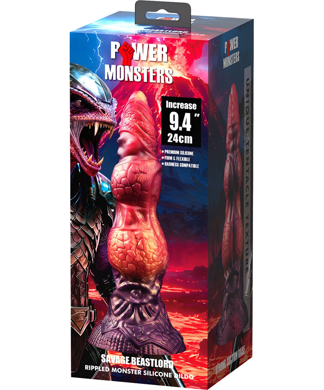 Power Monsters Savage Beastlord dildo silikonowe