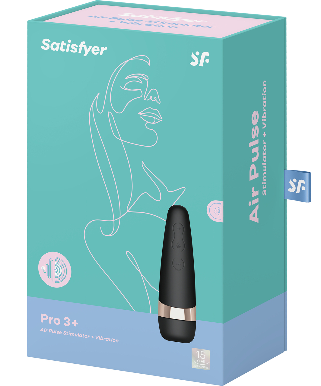 Satisfyer Pro 3+ klitora stimulators