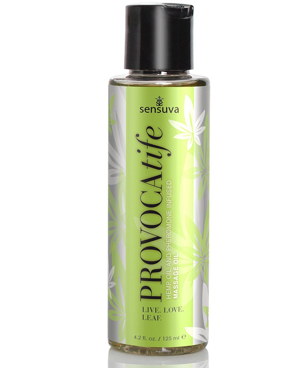 Sensuva Provocatife Hemp Oil & Pheromones infused massage oil (120 ml)