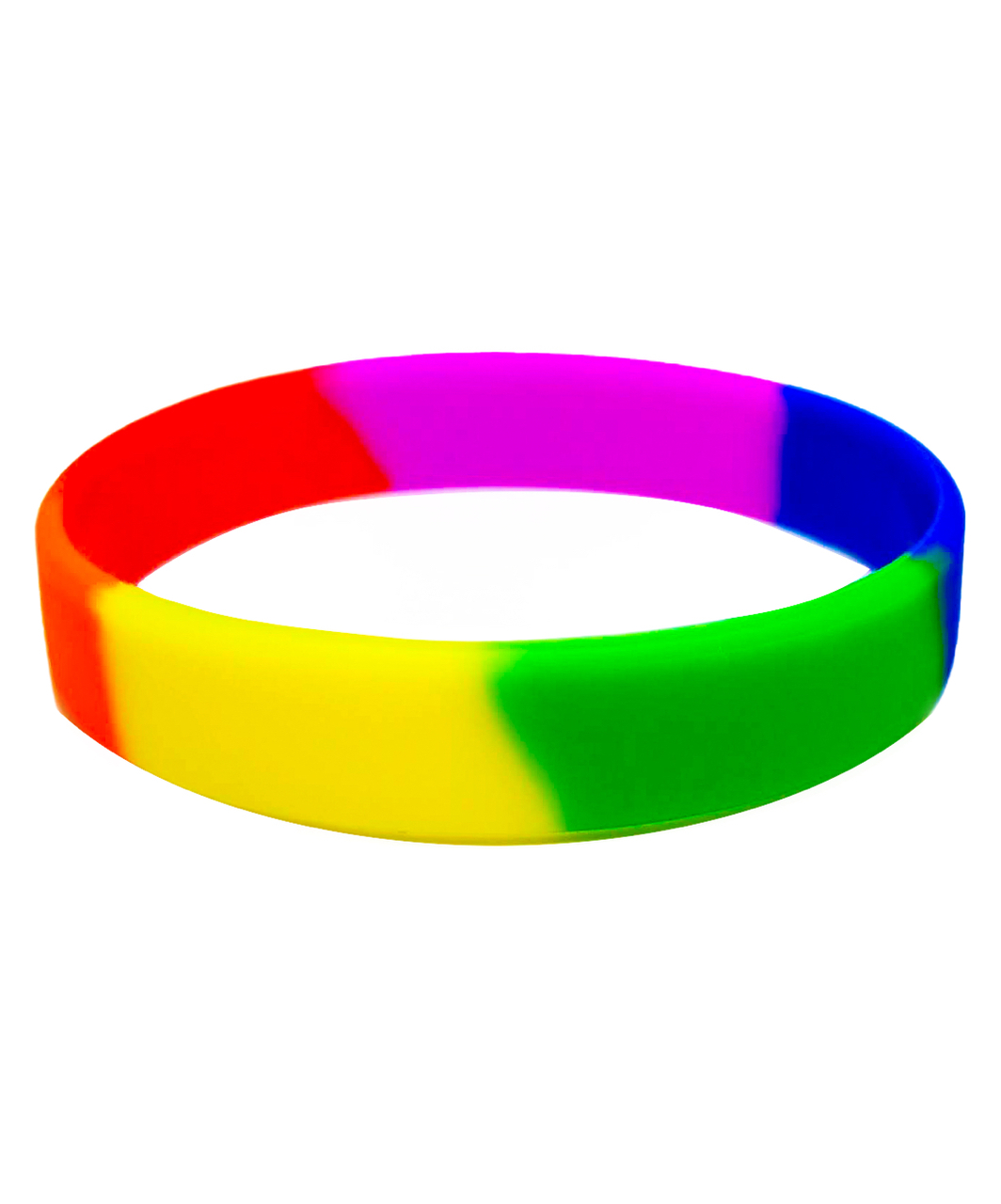 Rainbow Pride силиконовый браслет