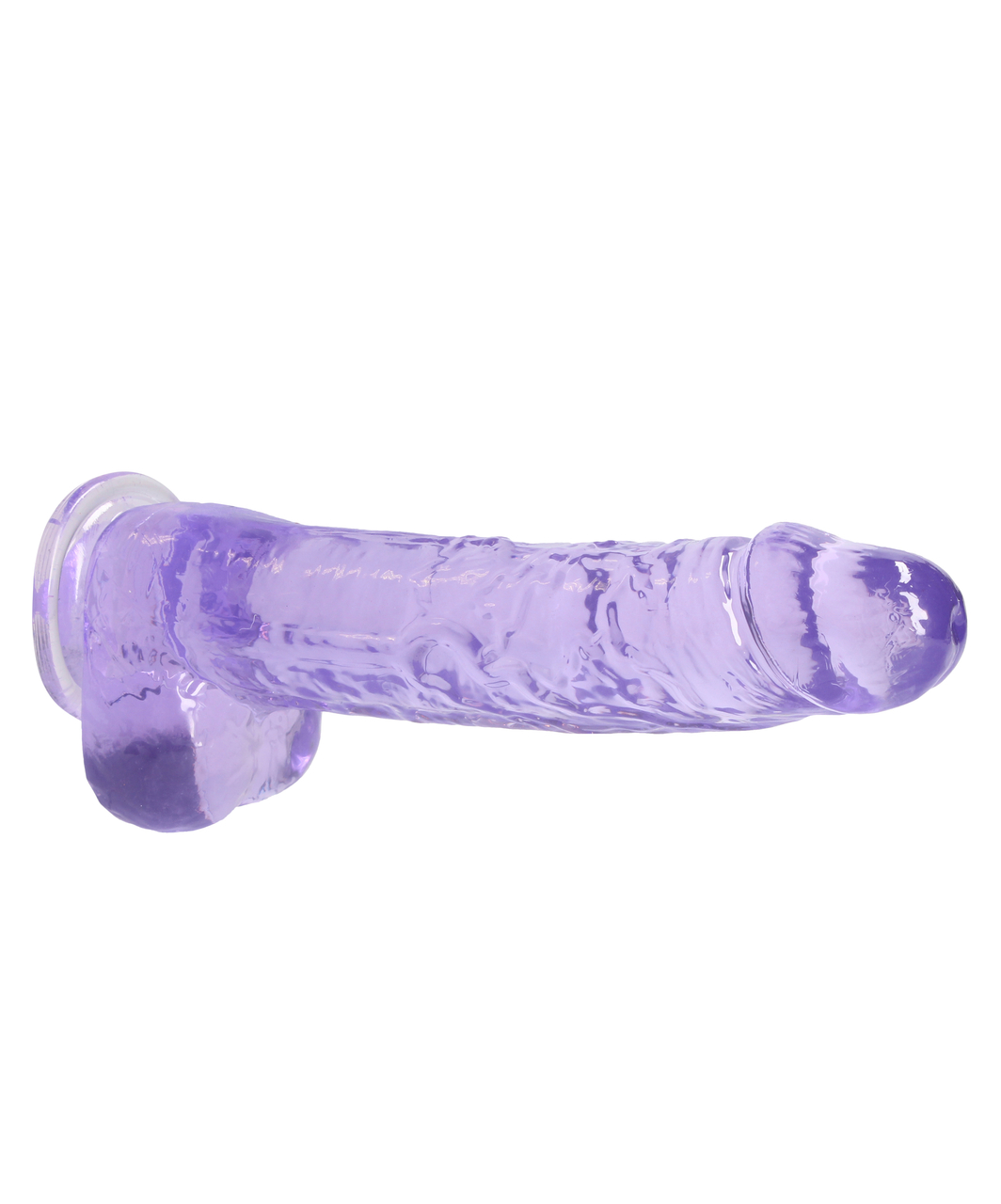 RealRock Crystal Cock Large TPE plastikust dildo