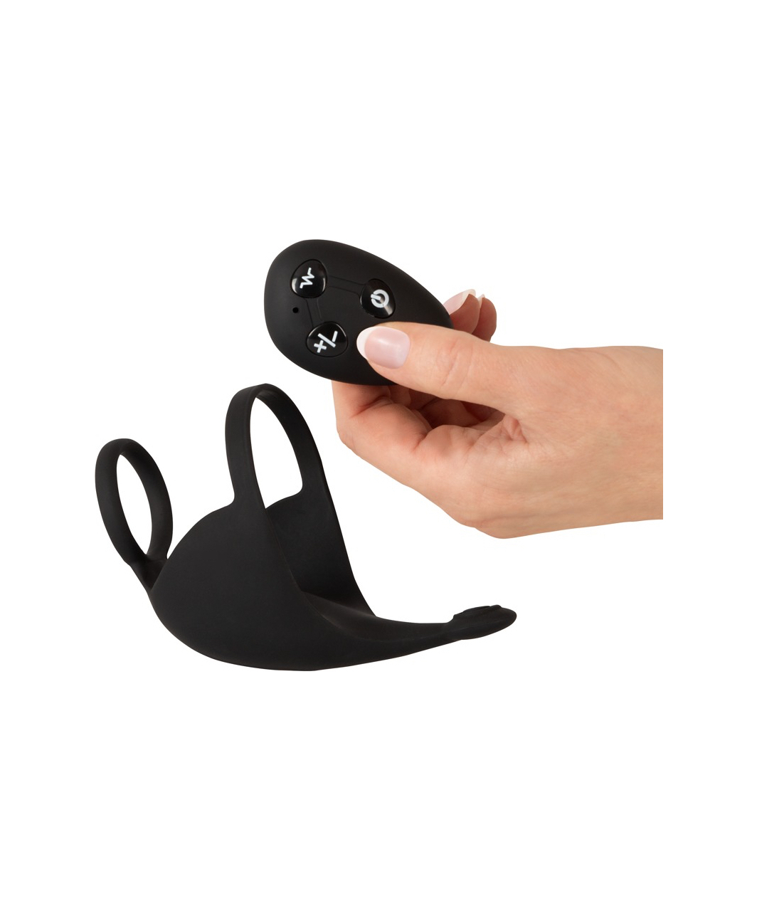 Rebel Remote Control Cock Ring & Scrotum Massager