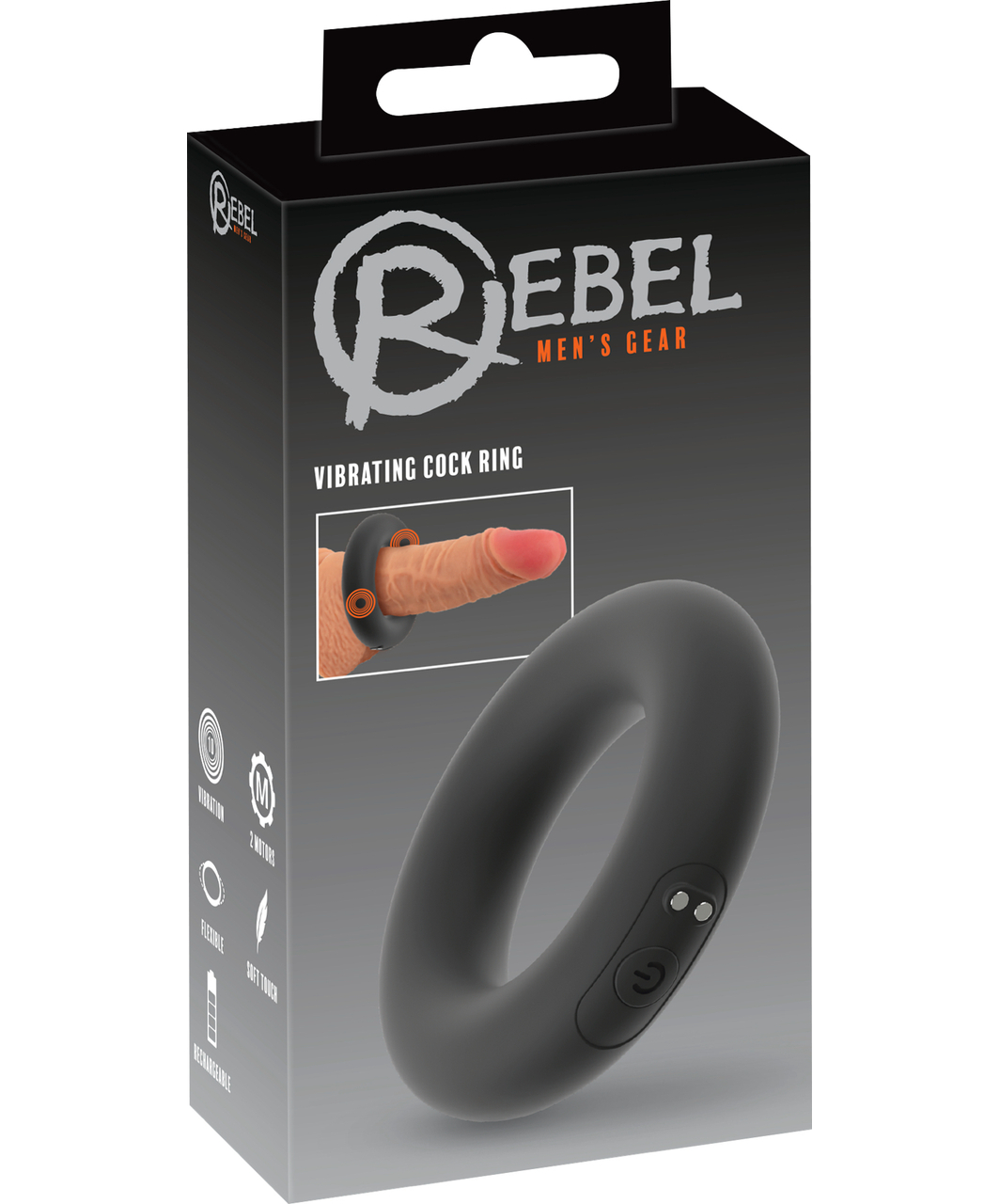 Rebel vibreeriv peeniserõngas