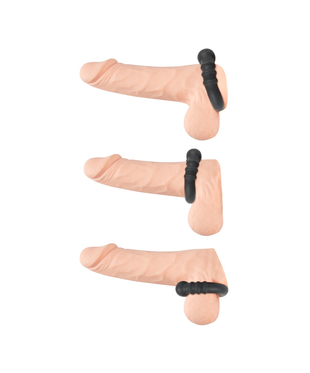 Rebel Weighted Silicone Cock Ring Set