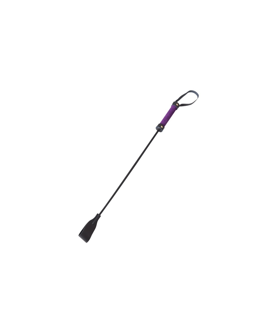 Let's Play musta & violetti sato nahkakärjellä
