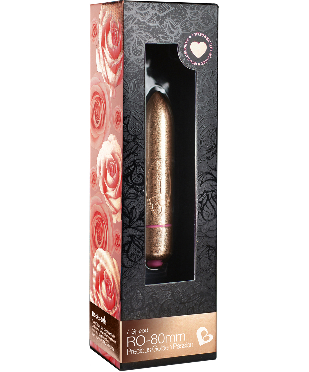 Rocks-Off RO-80 Precious Golden Passion minivibrators