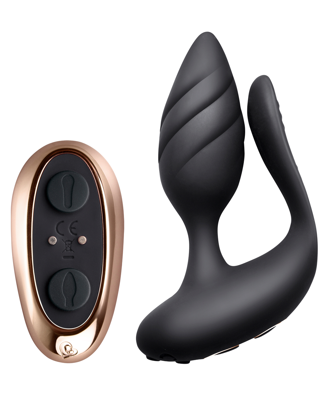 Rocks-Off Cocktail Anus & Vagina Dual Couples Stimulator