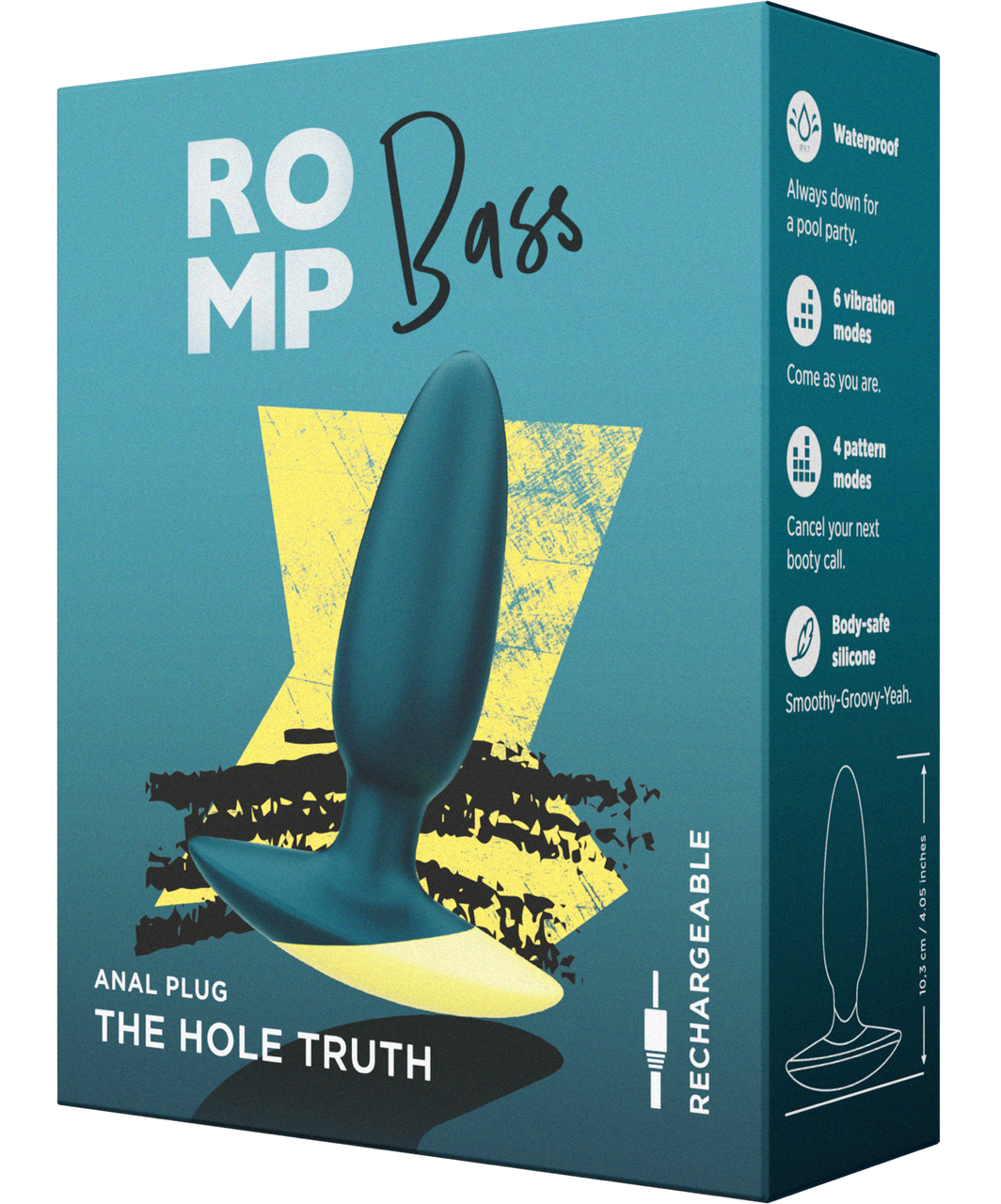 Romp Bass anālais vibrators