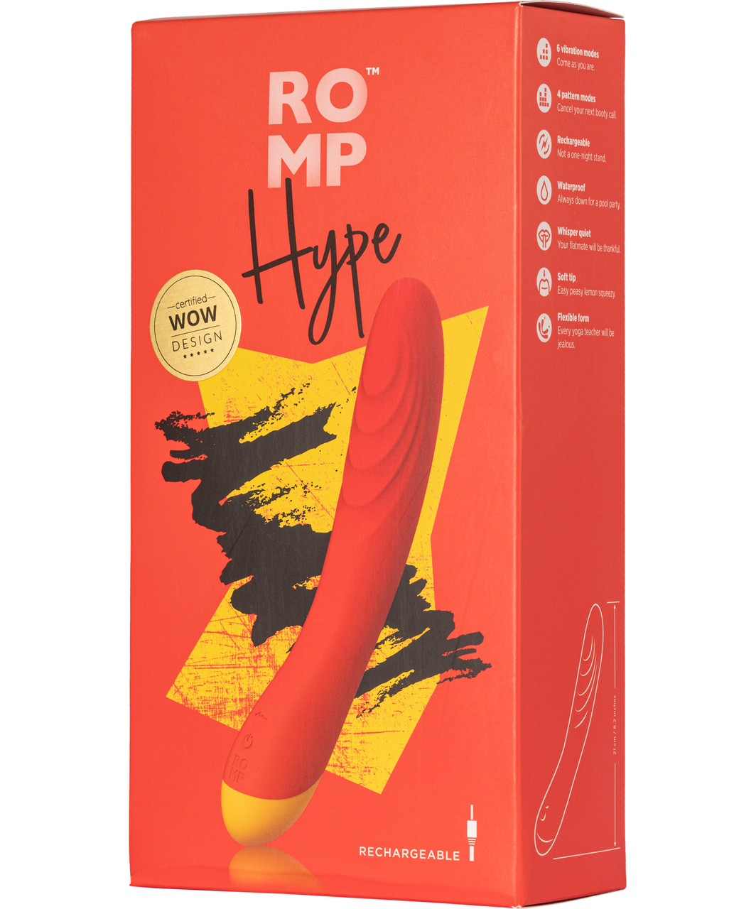 Romp Hype rechargeable vibrator