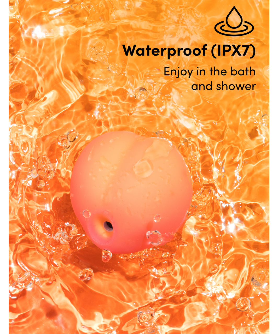 Romp Pink Peach Pleasure Air stymulator łechtaczki