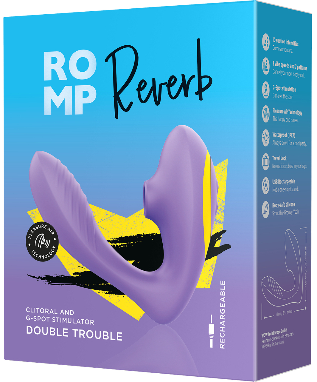 Romp Reverb Clitoral & G-Spot Stimulator