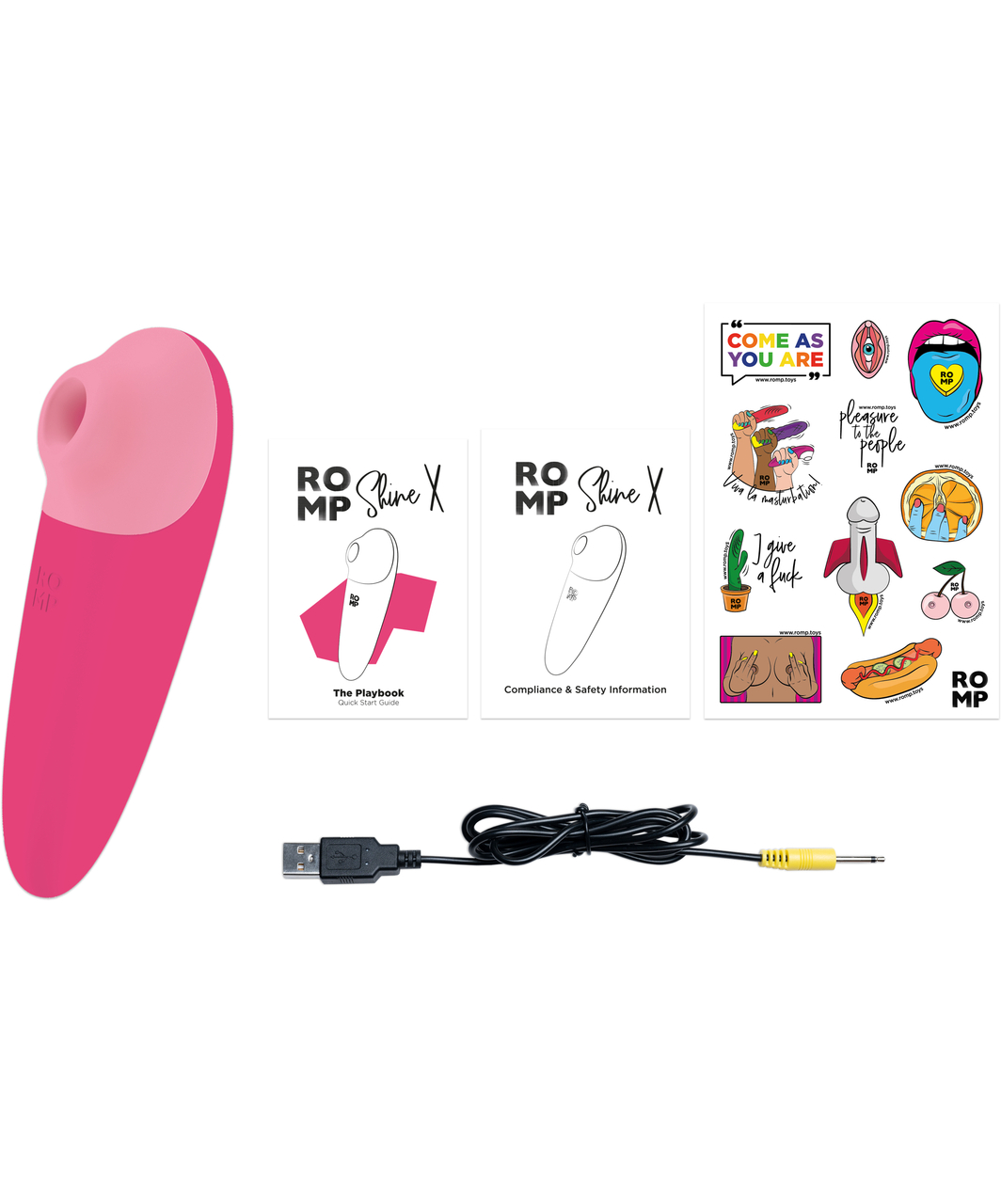 Romp Shine X Pleasure Air clitoral stimulator