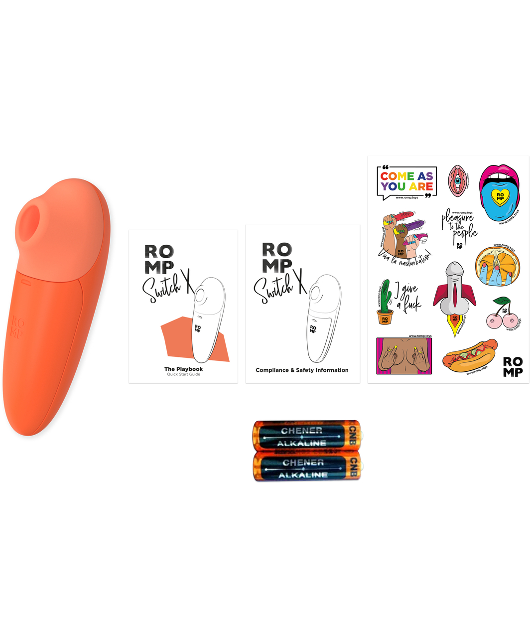 Romp Switch X Pleasure Air klitora stimulators