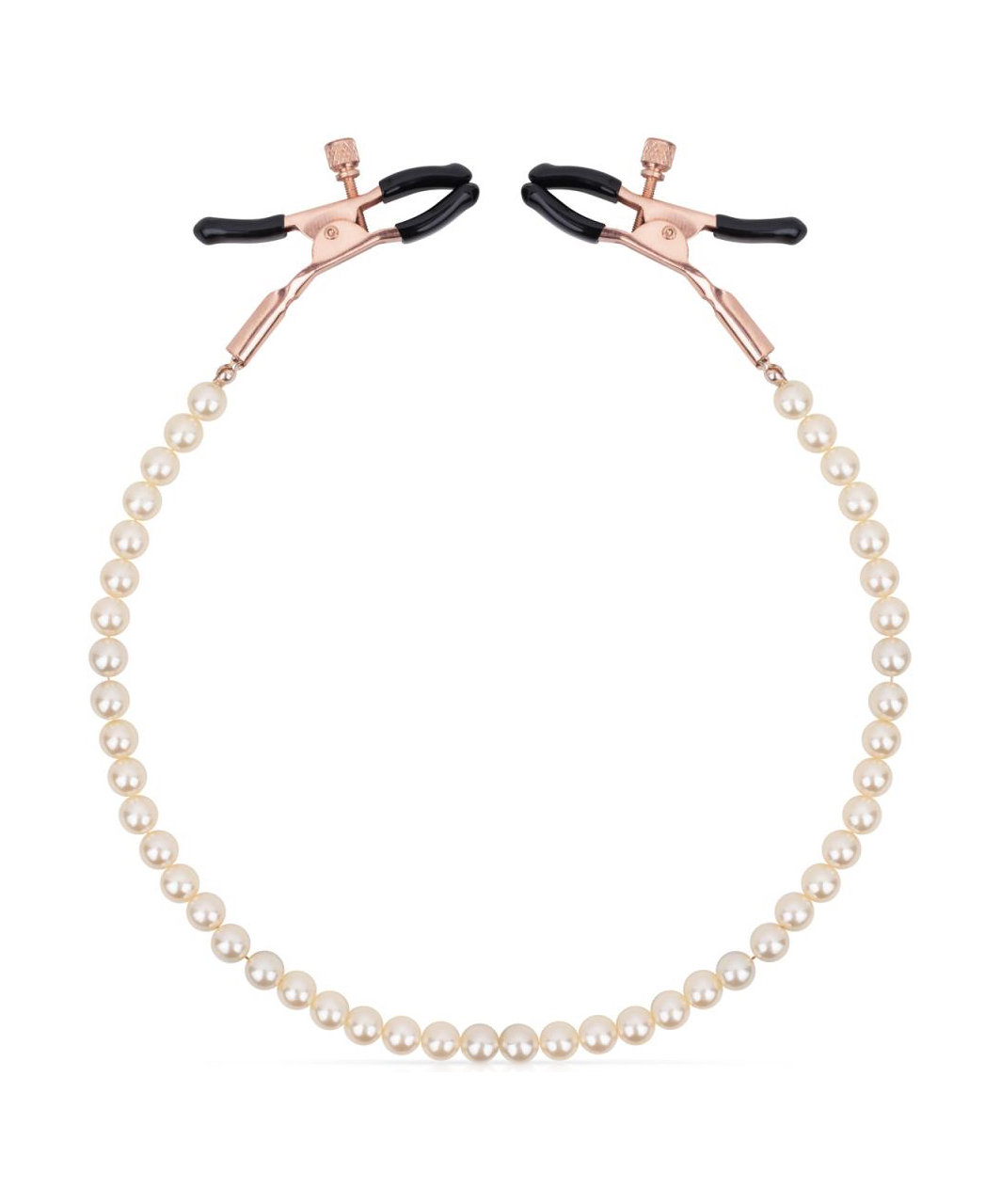 Rosy Gold nibuklambrid pärlitega