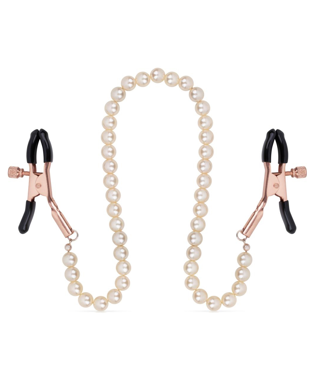Rosy Gold nibuklambrid pärlitega