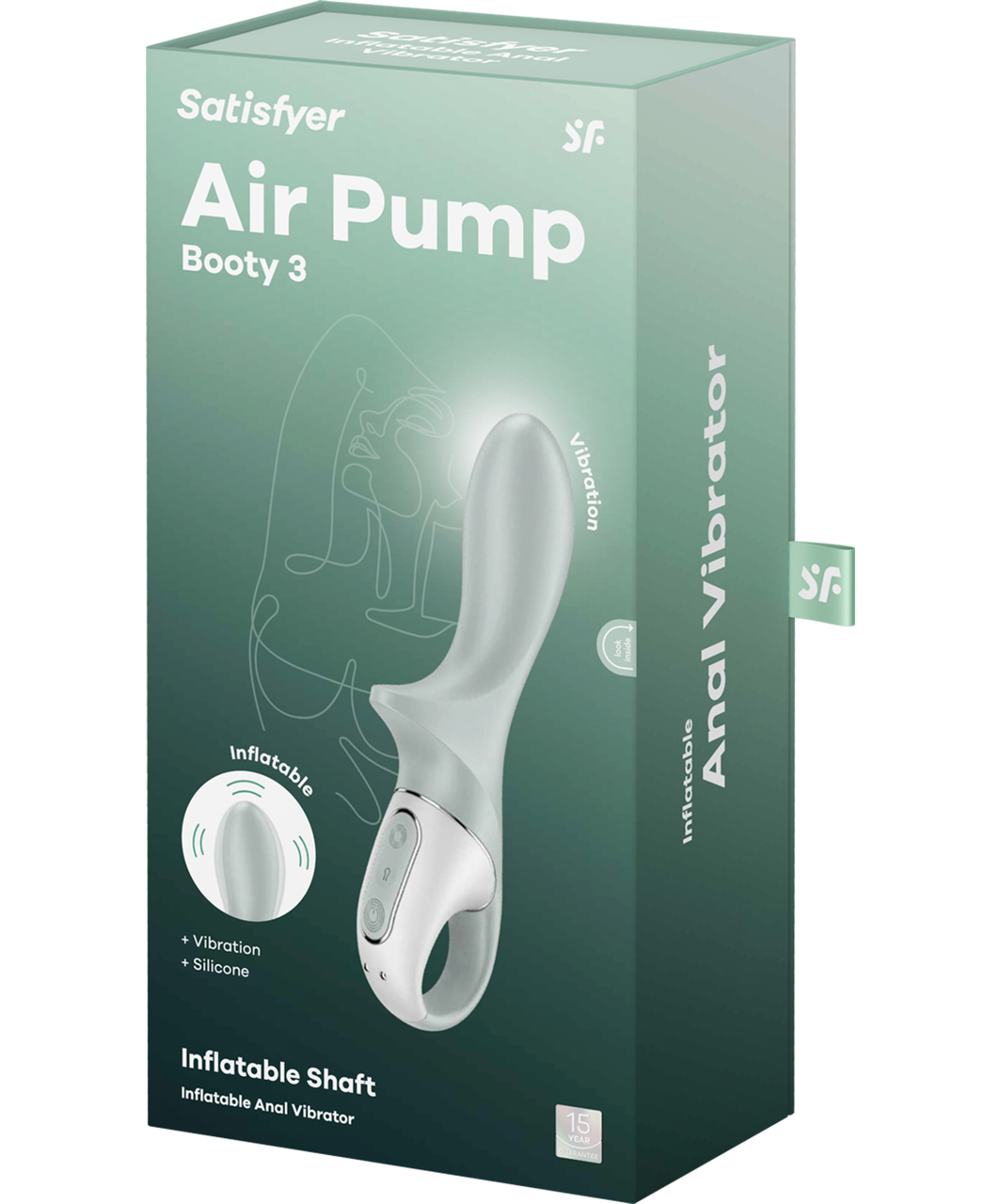Satisfyer Air Pump Booty 3 Inflatable Anal Vibrator