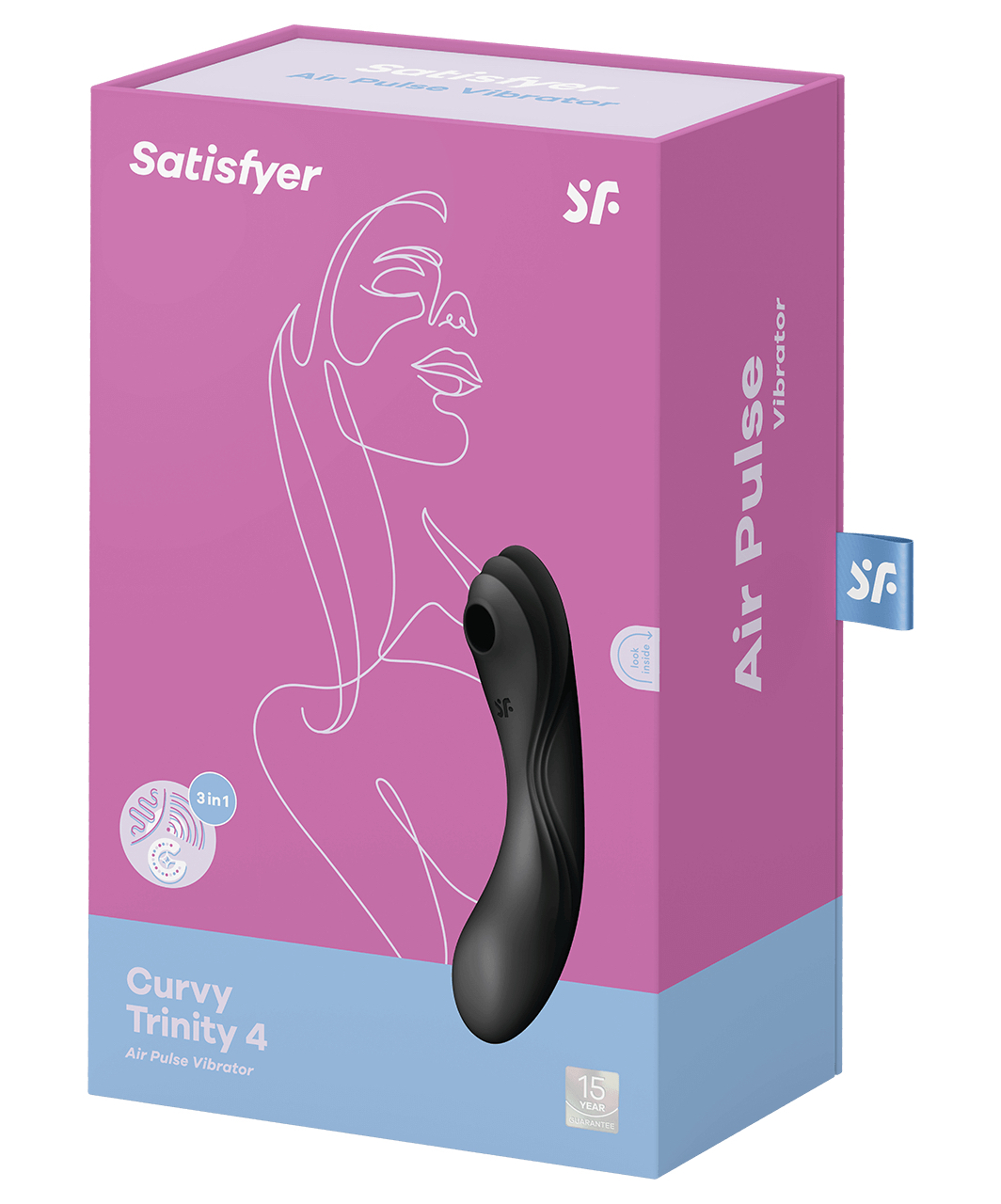Satisfyer Curvy Trinity 4 Air Pulse vibrators
