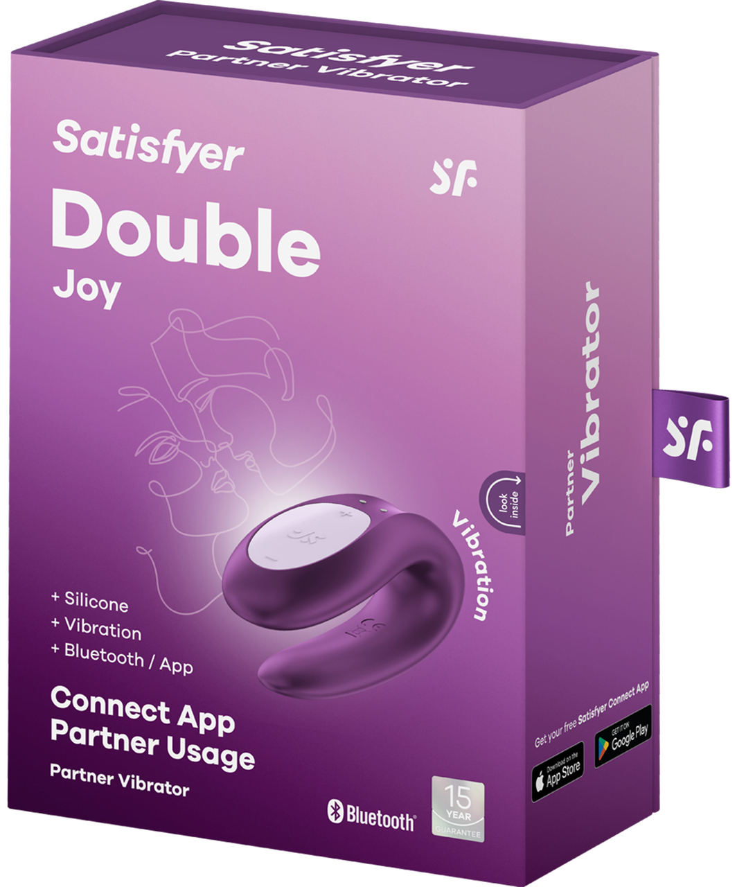 Satisfyer Double Joy pariskuntavibraattori