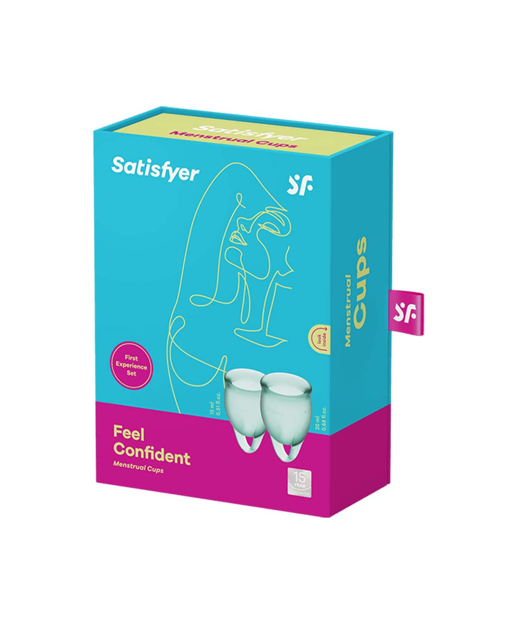 Satisfyer Feel Confident Menstrual Cup Set