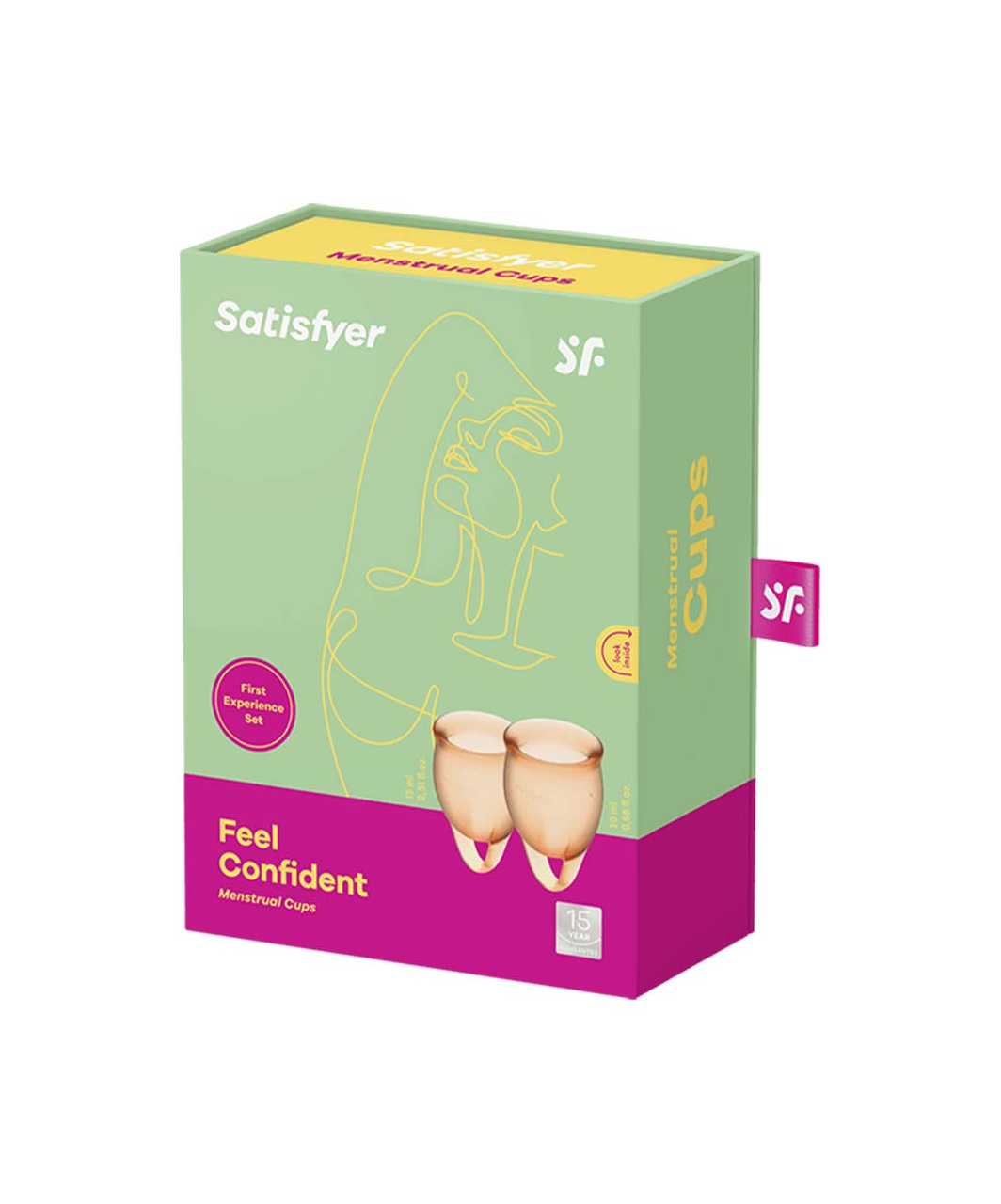 Satisfyer Feel Confident Menstrual Cup Set