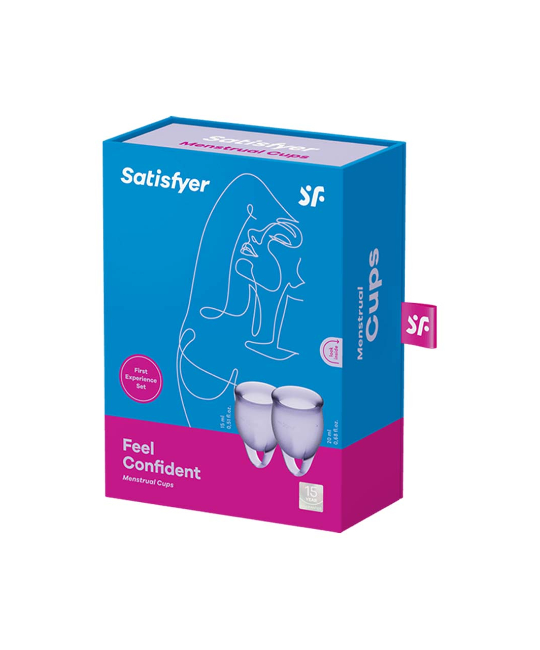 Satisfyer Feel Confident menstruaalanumad (2 tk)