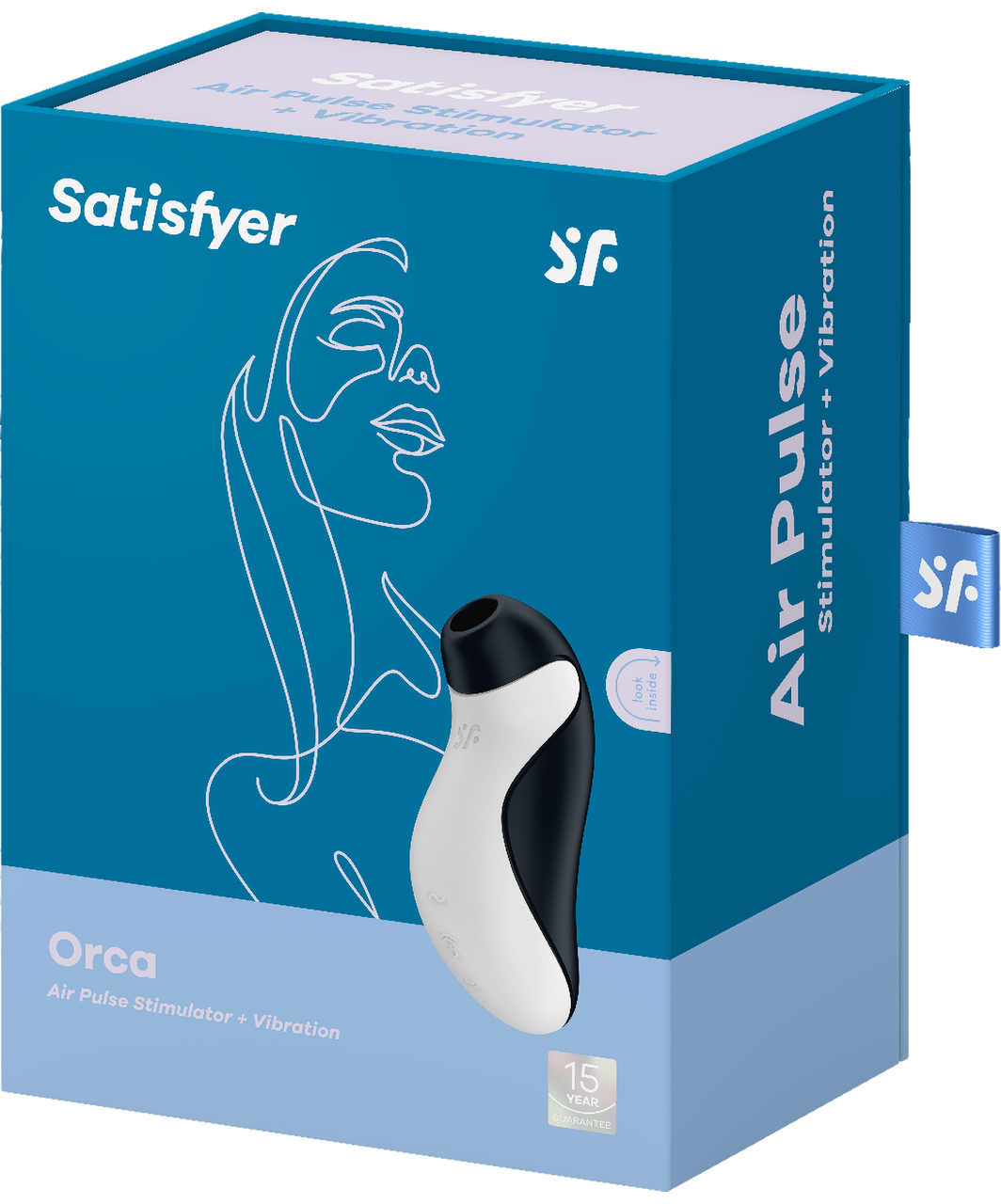 Satisfyer Orca Air Pulse klitorio stimuliatorius