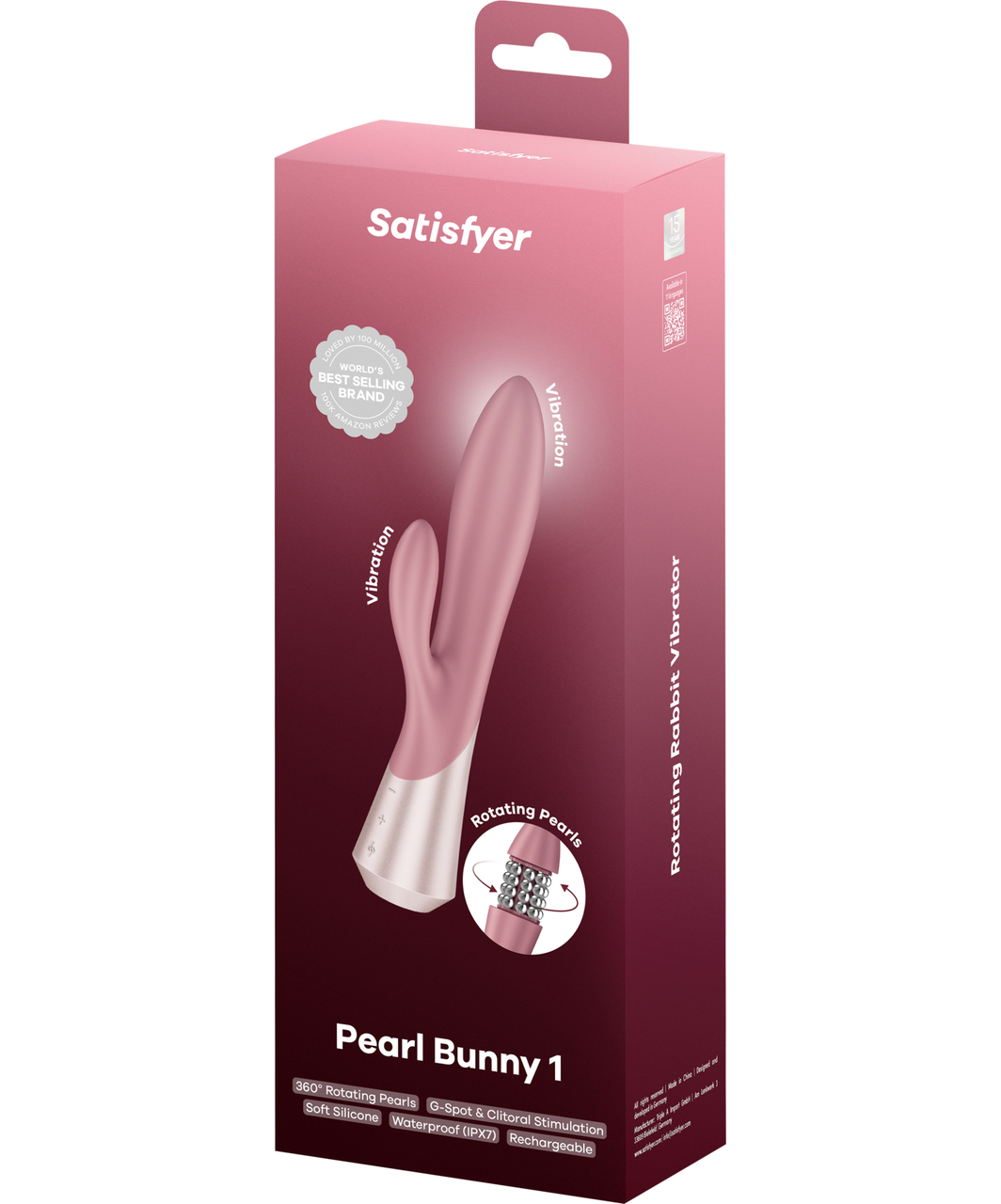 Satisfyer Pearl Bunny 1 Rotating Pearl Rabbit Vibrator