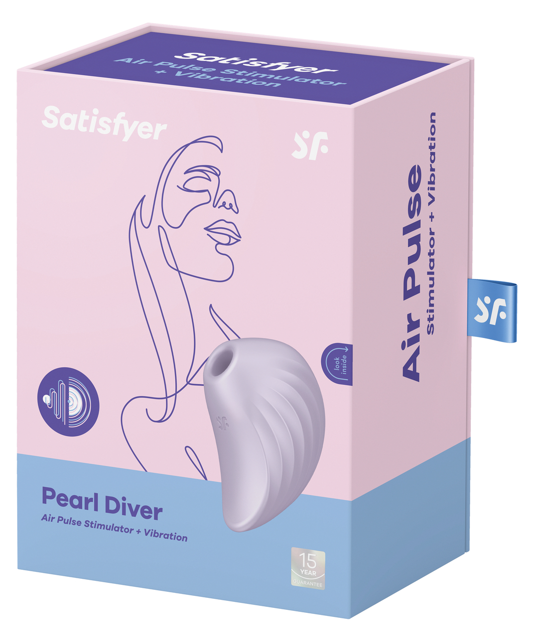 Satisfyer Pearl Diver klitorio stimuliatorius