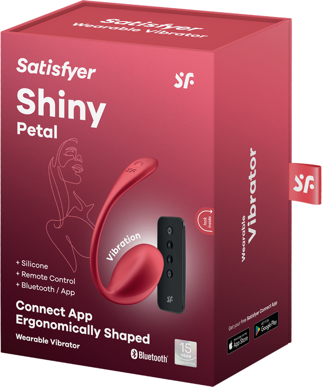 Satisfyer Shiny Petal nutikas vibreeriv muna