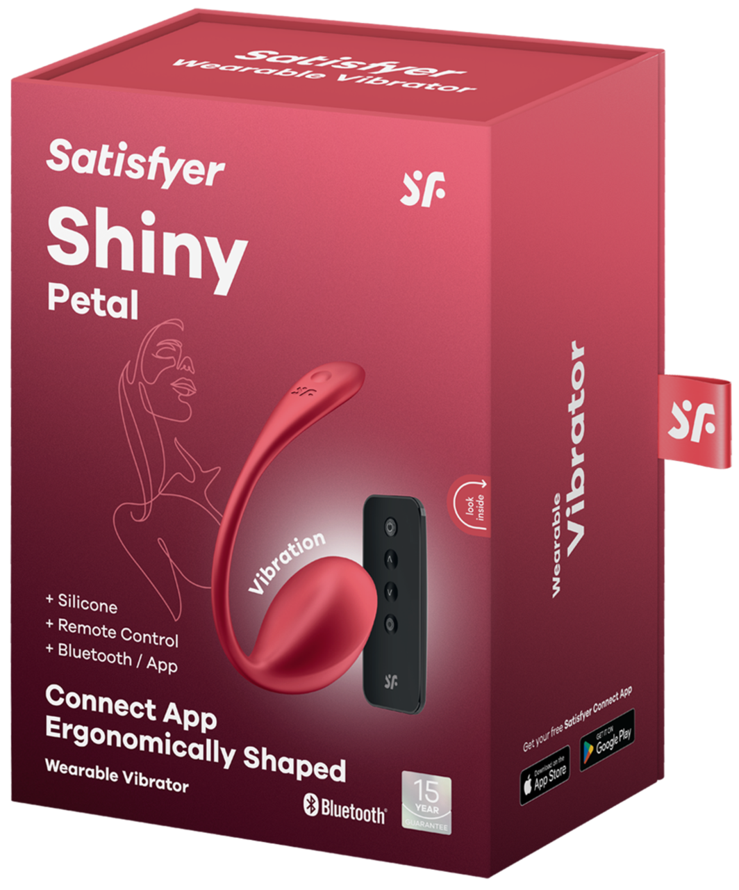 Satisfyer Shiny Petal remote-controlled vibrating egg
