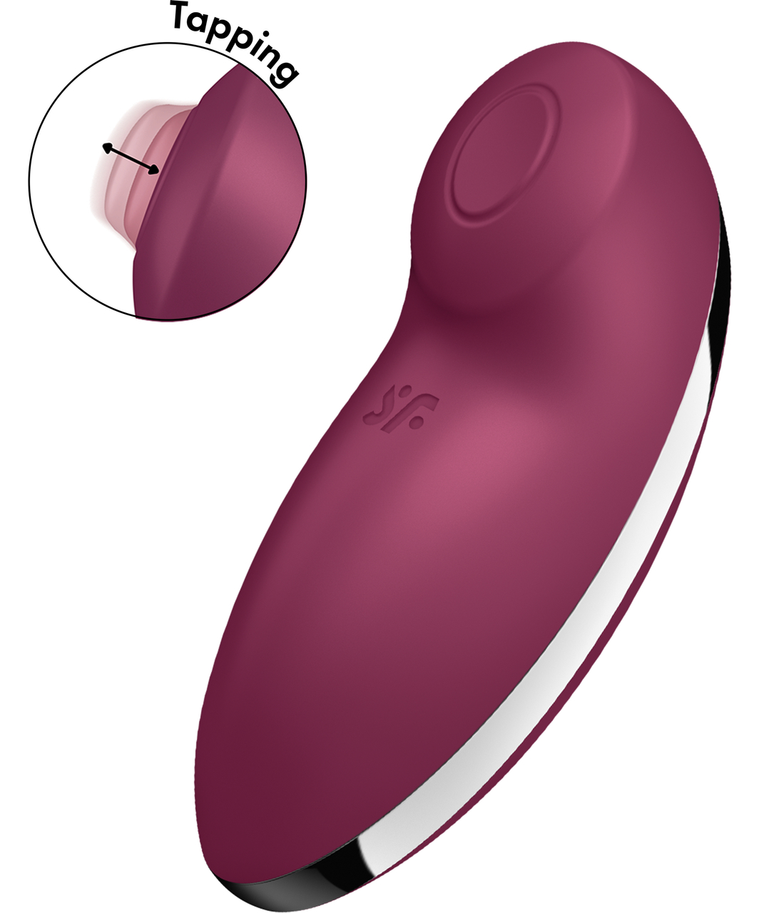 Satisfyer Tap & Climax 2 stymulator łechtaczki