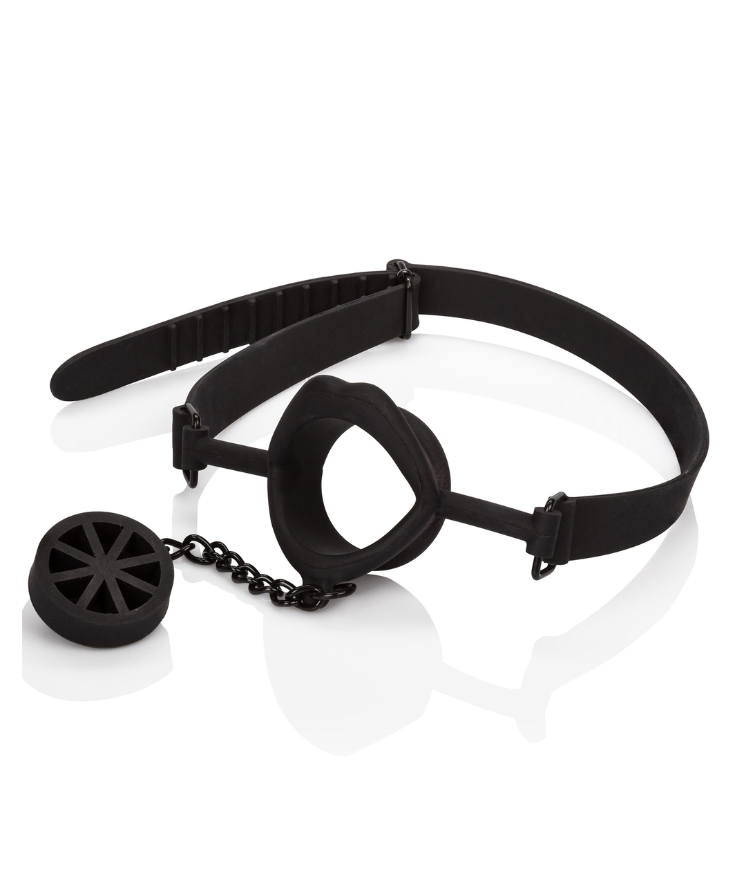 CalExotics Scandal Black Silicone Stopper Gag