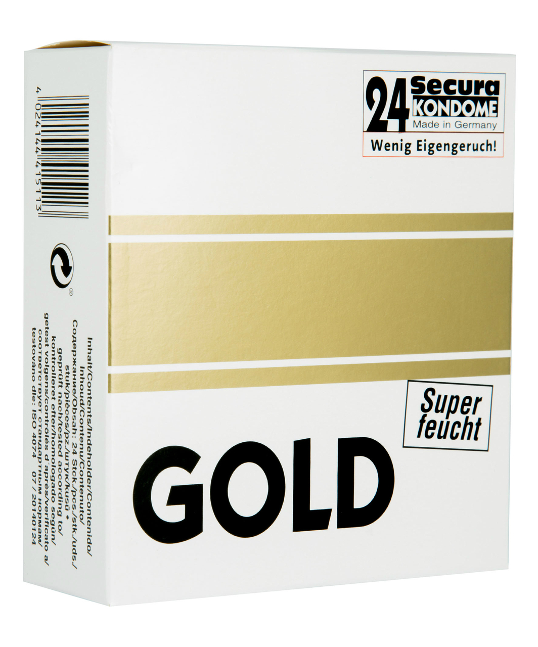 Secura Gold Extra Lubricated (24 pcs)
