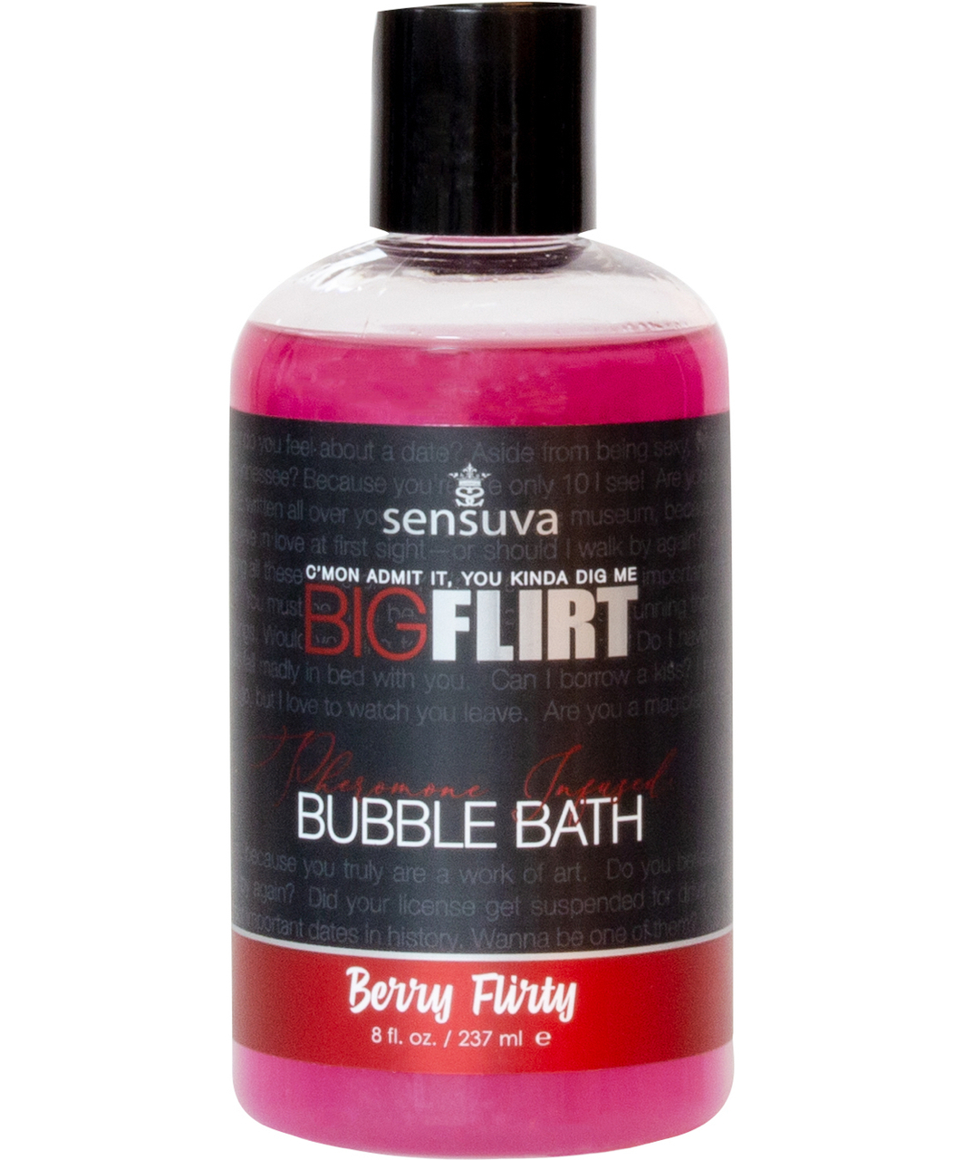Sensuva Big Flirt Aphrodisiac Bubble Bath (237 ml)